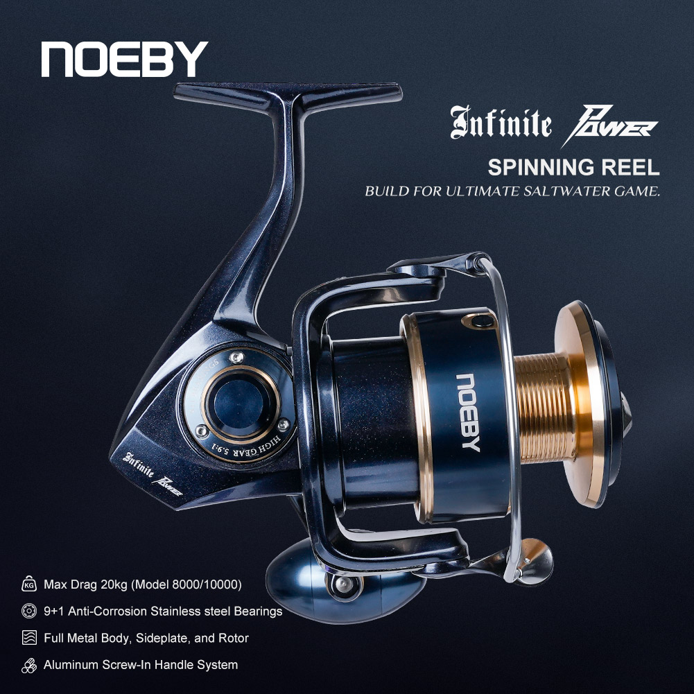 Daiwa Reel Bg - Máy câu cá Noeby Infinite Power