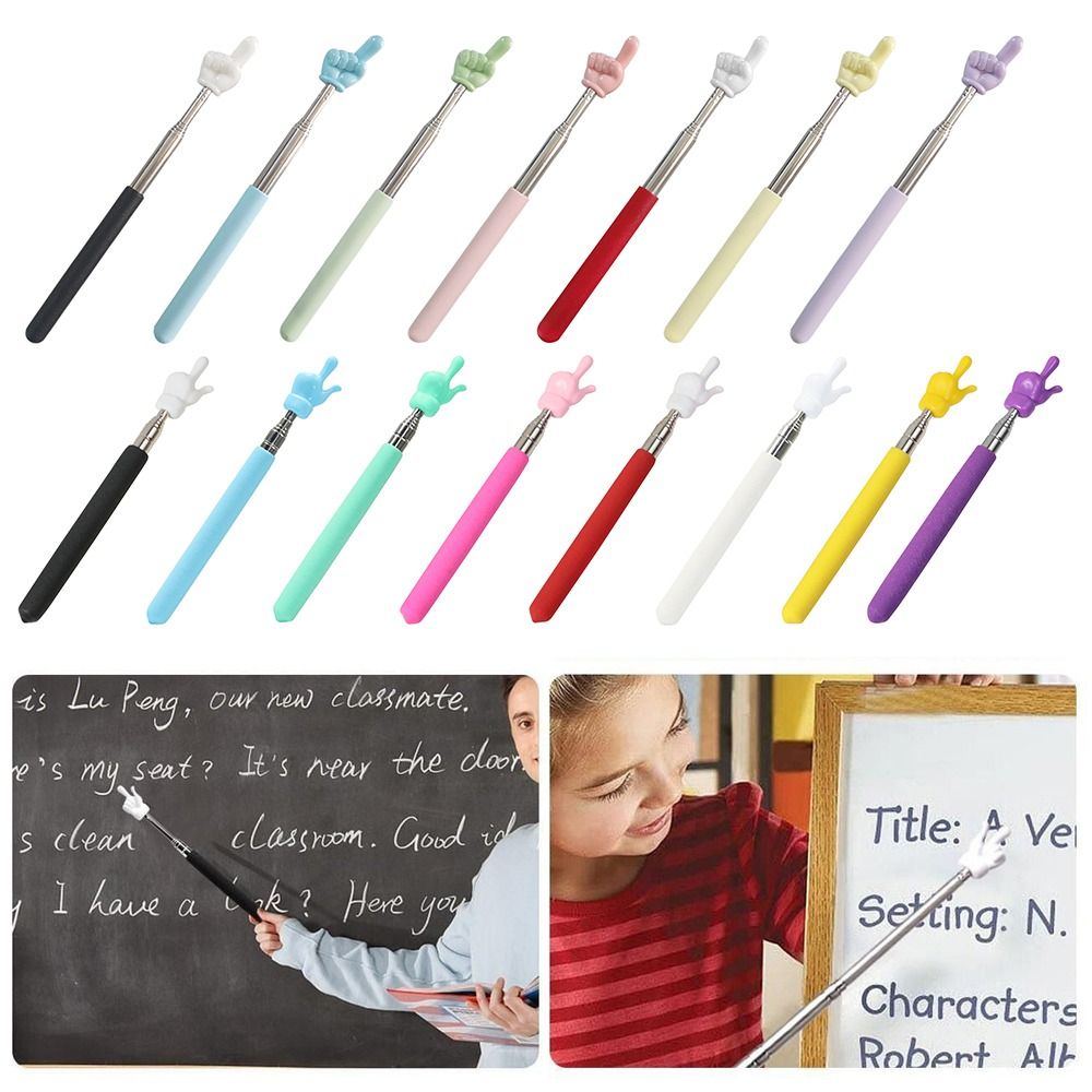 Fishing Rod Telescopic - Teaching Tools Stainless Steel Telescopic Rod